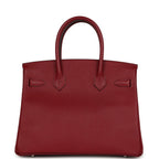 Hermes Birkin 30 Rouge Grenat Epsom Palladium Hardware