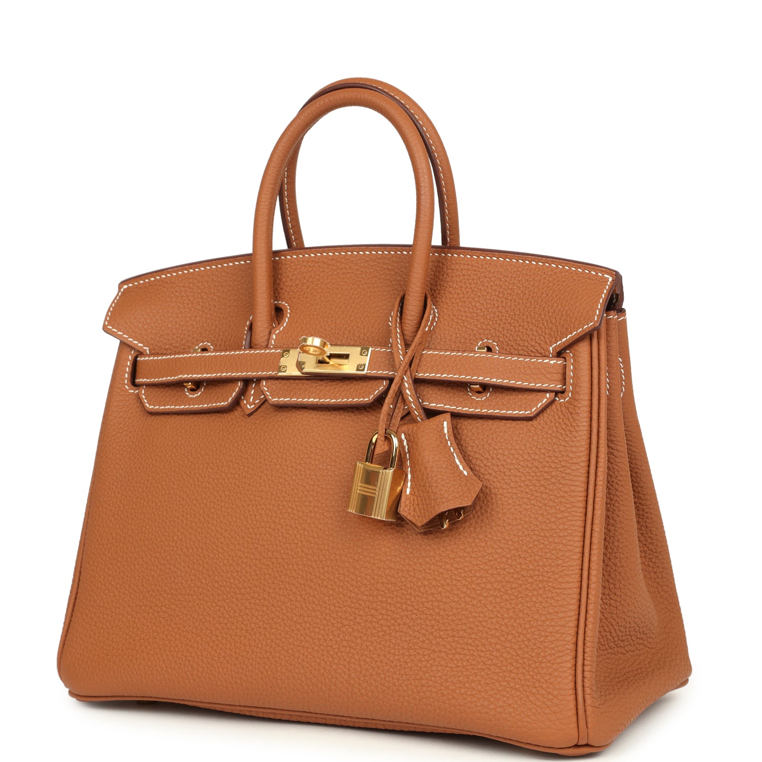 Hermes Birkin 25 Gold Togo Gold Hardware