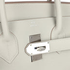 Hermes HAC Birkin 50 "Endless Road" Gris Perle Togo Palladium Hardware