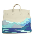 Hermes HAC Birkin 50 "Endless Road" Gris Perle Togo Palladium Hardware