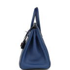 Hermes Birkin 25 Bleu Saphir Swift Palladium Hardware
