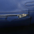 Hermes Birkin 25 Bleu Saphir Swift Palladium Hardware