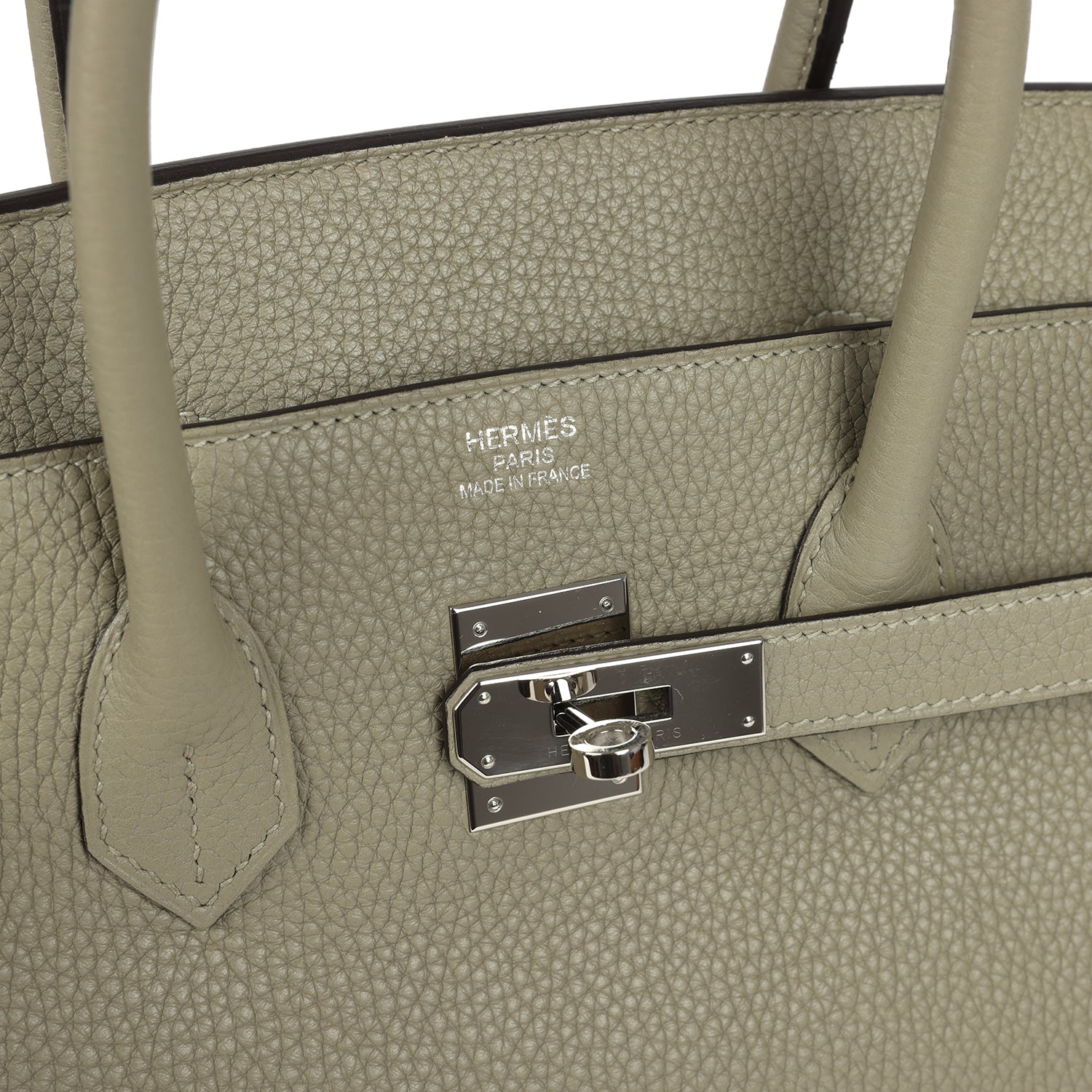 Hermes Birkin 35 Sauge Clemence Palladium Hardware
