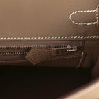 Hermes Birkin 25 Etoupe Togo Palladium Hardware
