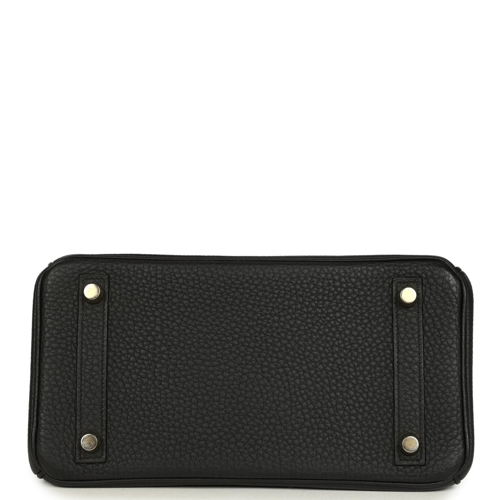 Hermes Birkin 25 Black Togo Gold Hardware