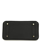 Hermes Birkin 25 Black Togo Gold Hardware