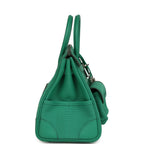 Hermes Birkin 25 Cargo Vert Vertigo Toile H and Swift Palladium Hardware
