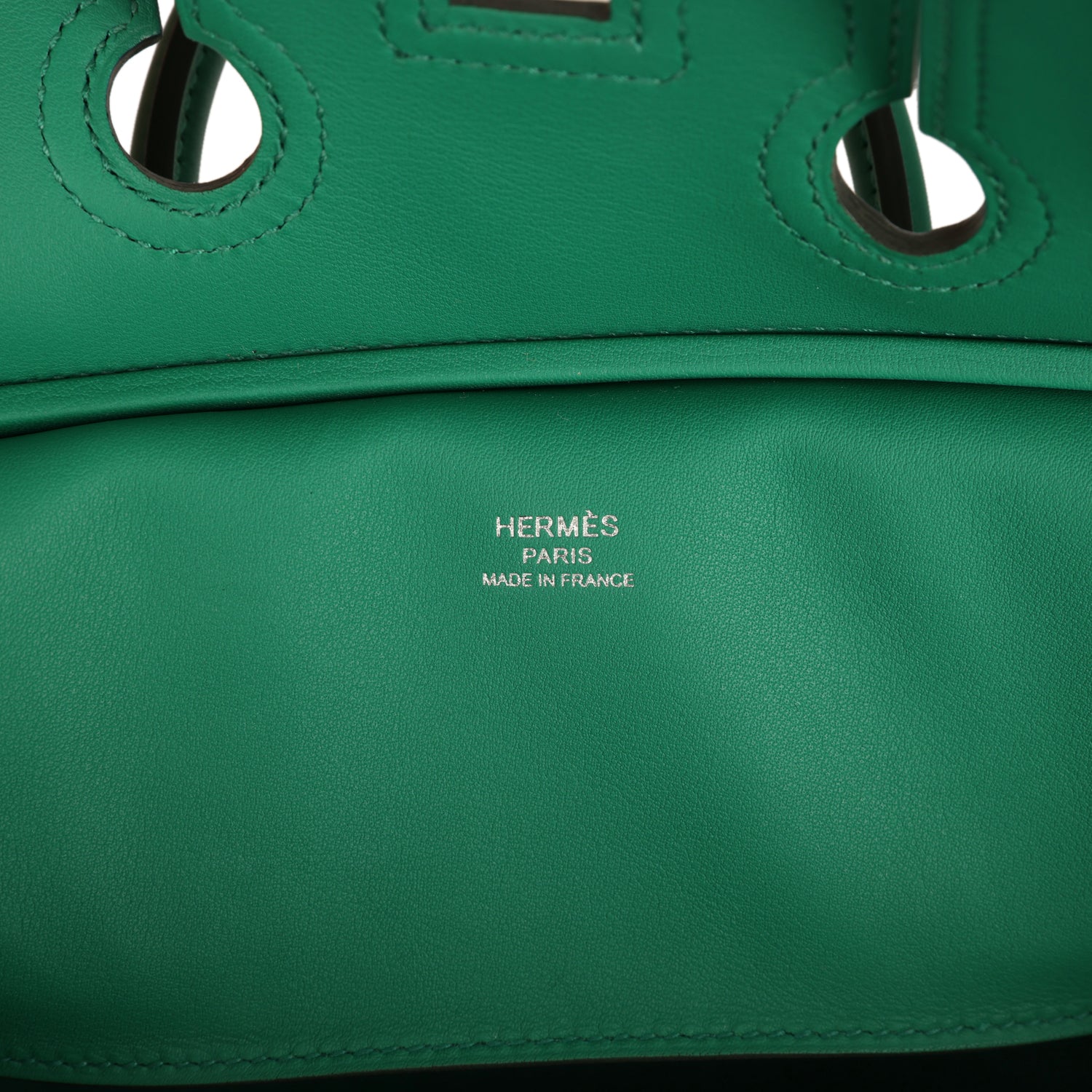 Hermes Birkin 25 Cargo Vert Vertigo Toile H and Swift Palladium Hardware