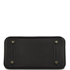 Hermes Birkin 25 Black Volupto Gold Hardware