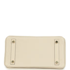 Hermes Birkin 25 Craie Togo Gold Hardware