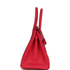 Hermes Birkin 30 Rose Extreme Epsom Palladium Hardware