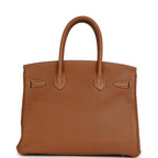 Hermes Birkin 30 Gold Togo Gold Hardware
