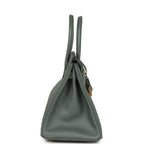 Hermes Birkin 30 Vert Amande Epsom Gold Hardware