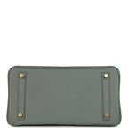 Hermes Birkin 30 Vert Amande Epsom Gold Hardware