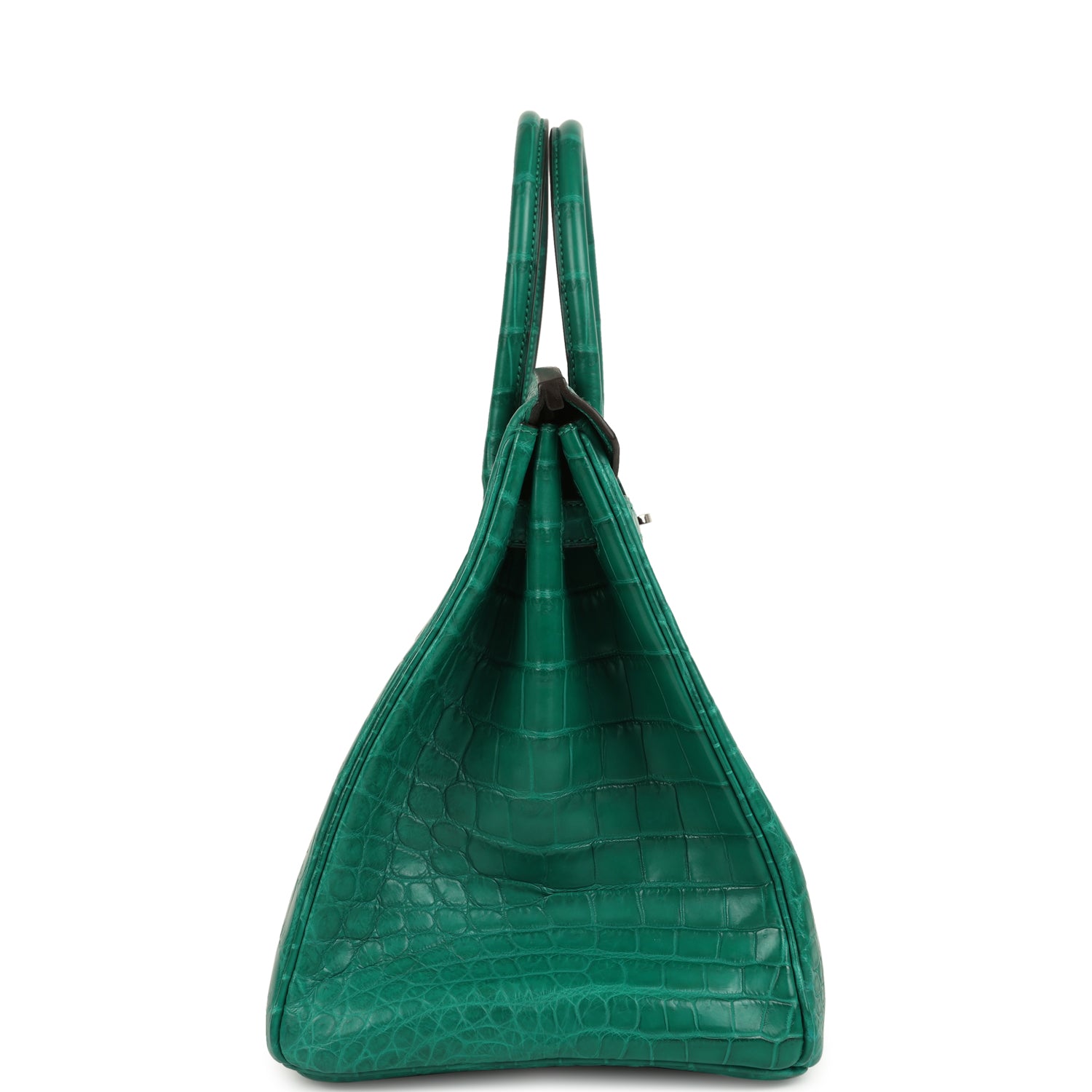 Hermes Birkin 35 Malachite Matte Niloticus Crocodile Palladium Hardware