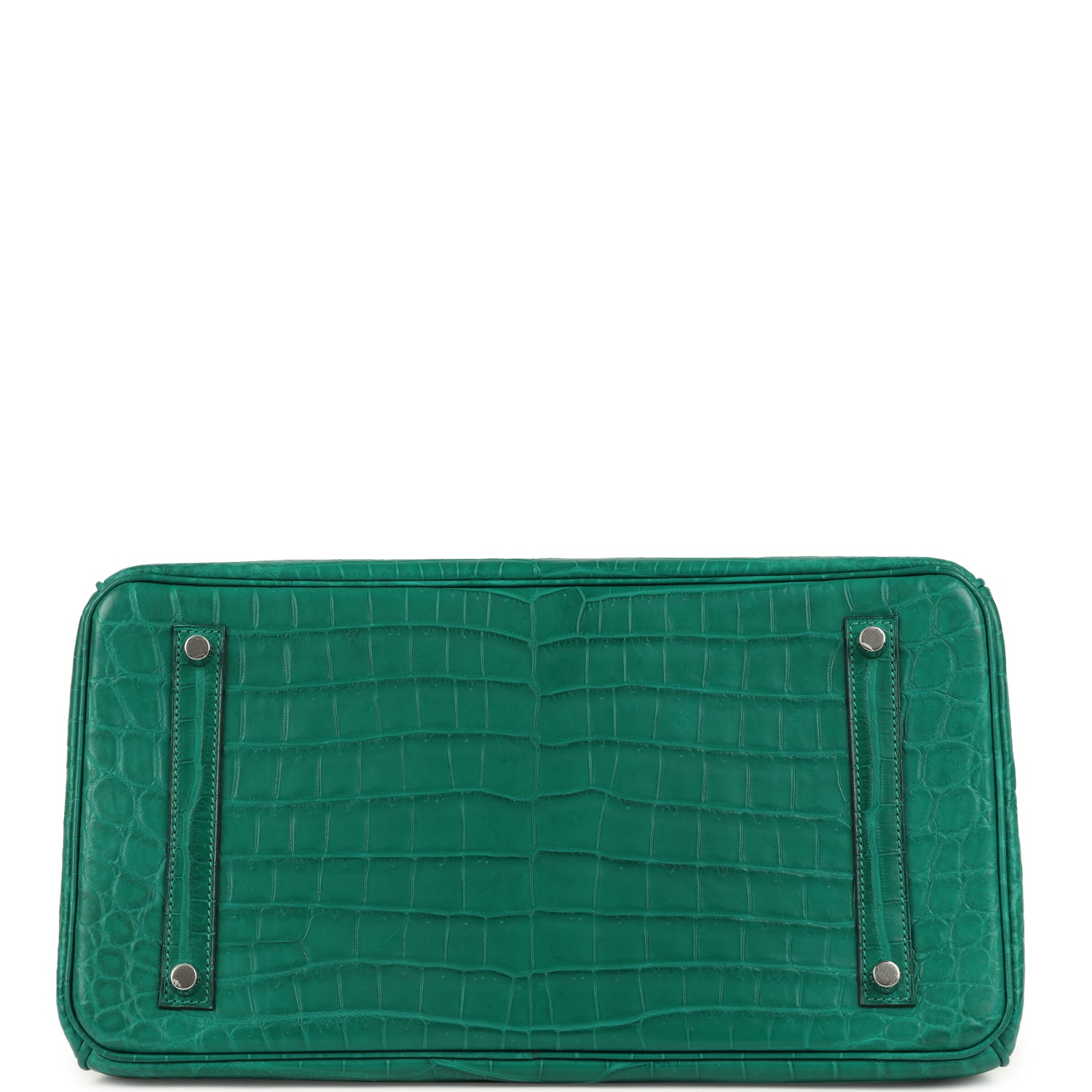 Hermes Birkin 35 Malachite Matte Niloticus Crocodile Palladium Hardware