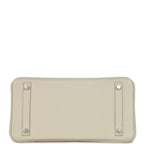 Hermes 3 en 1 Birkin 30 Beton Togo and Swift Palladium Hardware