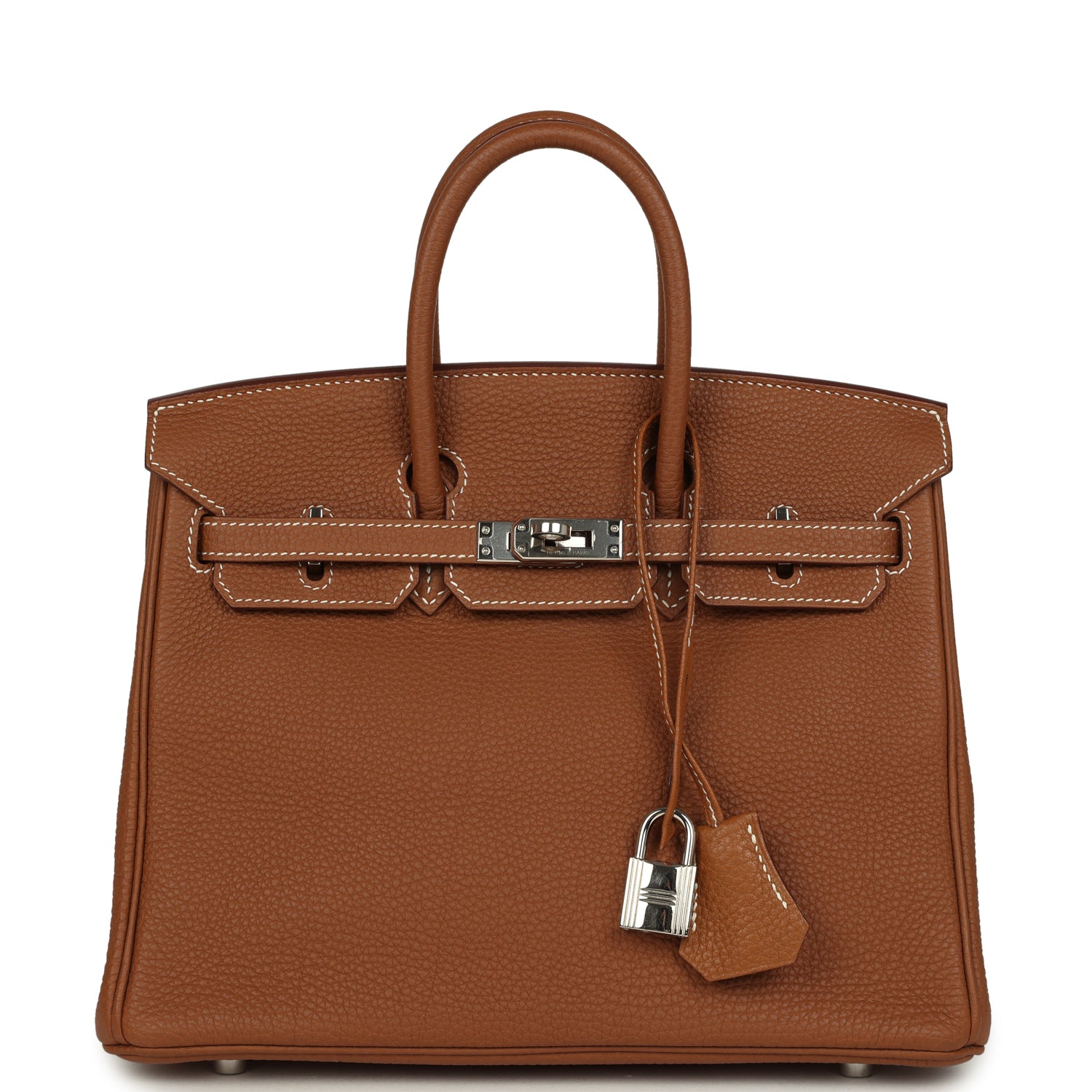 Hermes Birkin 25 Gold Togo Palladium Hardware