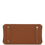 Hermes Birkin 25 Gold Togo Palladium Hardware