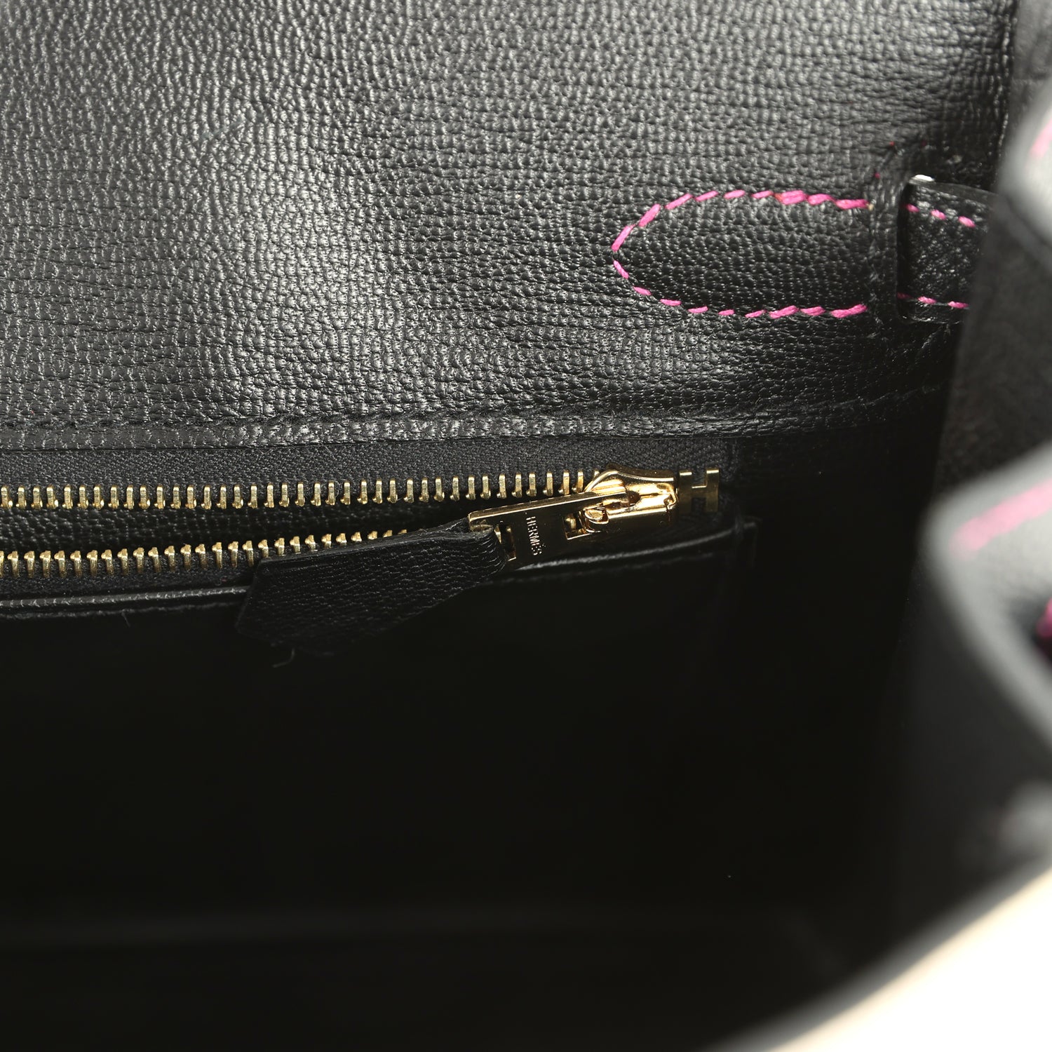 Hermes Special Order (HSS) Birkin 25 Craie and Black Epsom Brushed Gold Hardware