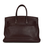 Hermes Birkin 35 Prune Clemence Gold Hardware