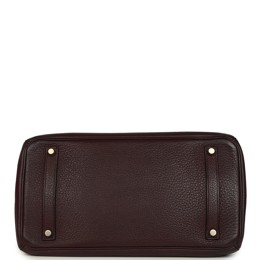 Hermes Birkin 35 Prune Clemence Gold Hardware