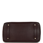 Hermes Birkin 35 Prune Clemence Gold Hardware