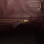 Hermes Birkin 35 Prune Clemence Gold Hardware