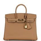 Hermes Birkin 25 Chai Togo Gold Hardware