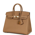 Hermes Birkin 25 Chai Togo Gold Hardware