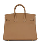 Hermes Birkin 25 Chai Togo Gold Hardware