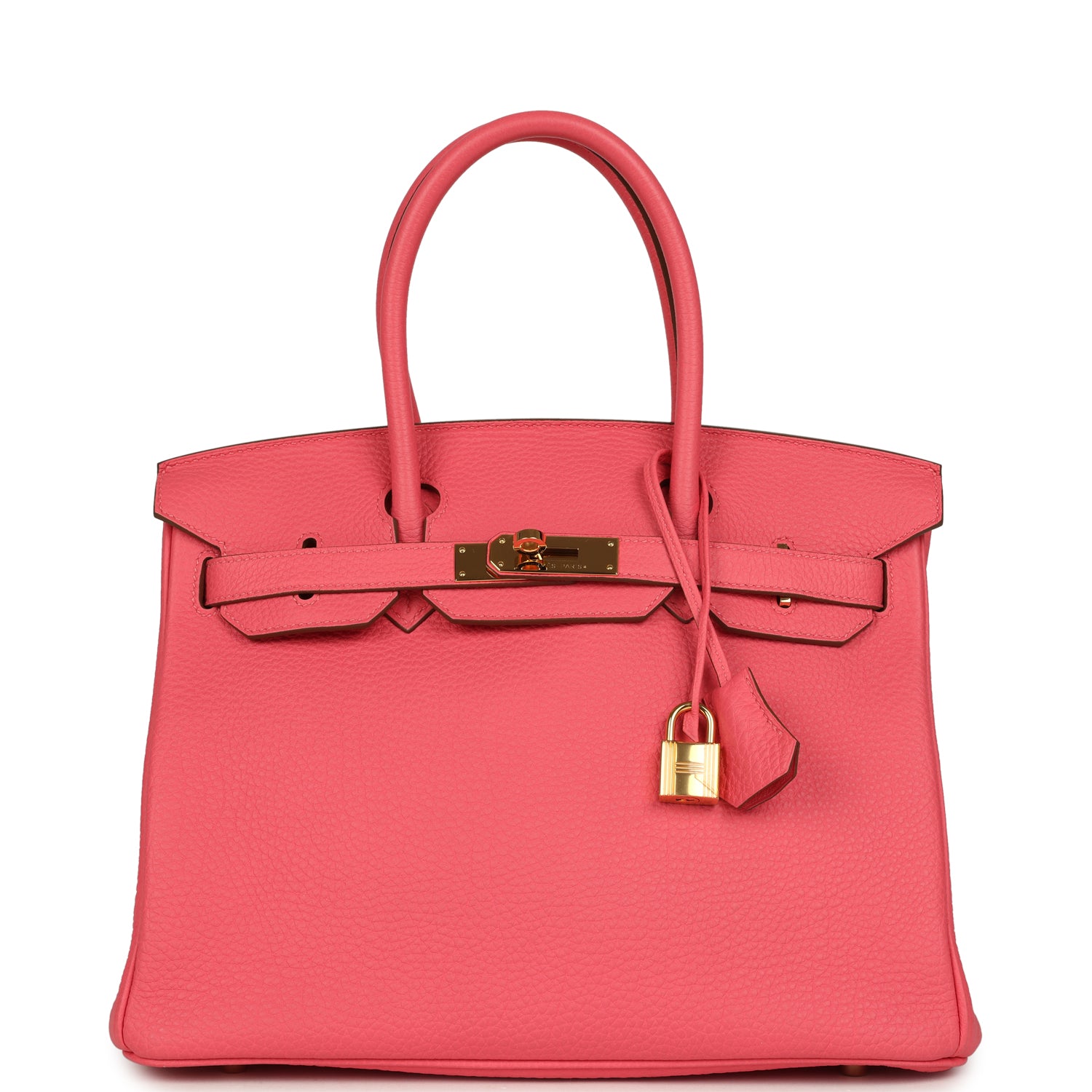 Hermes Birkin 30 Rose Lipstick Togo Gold Hardware