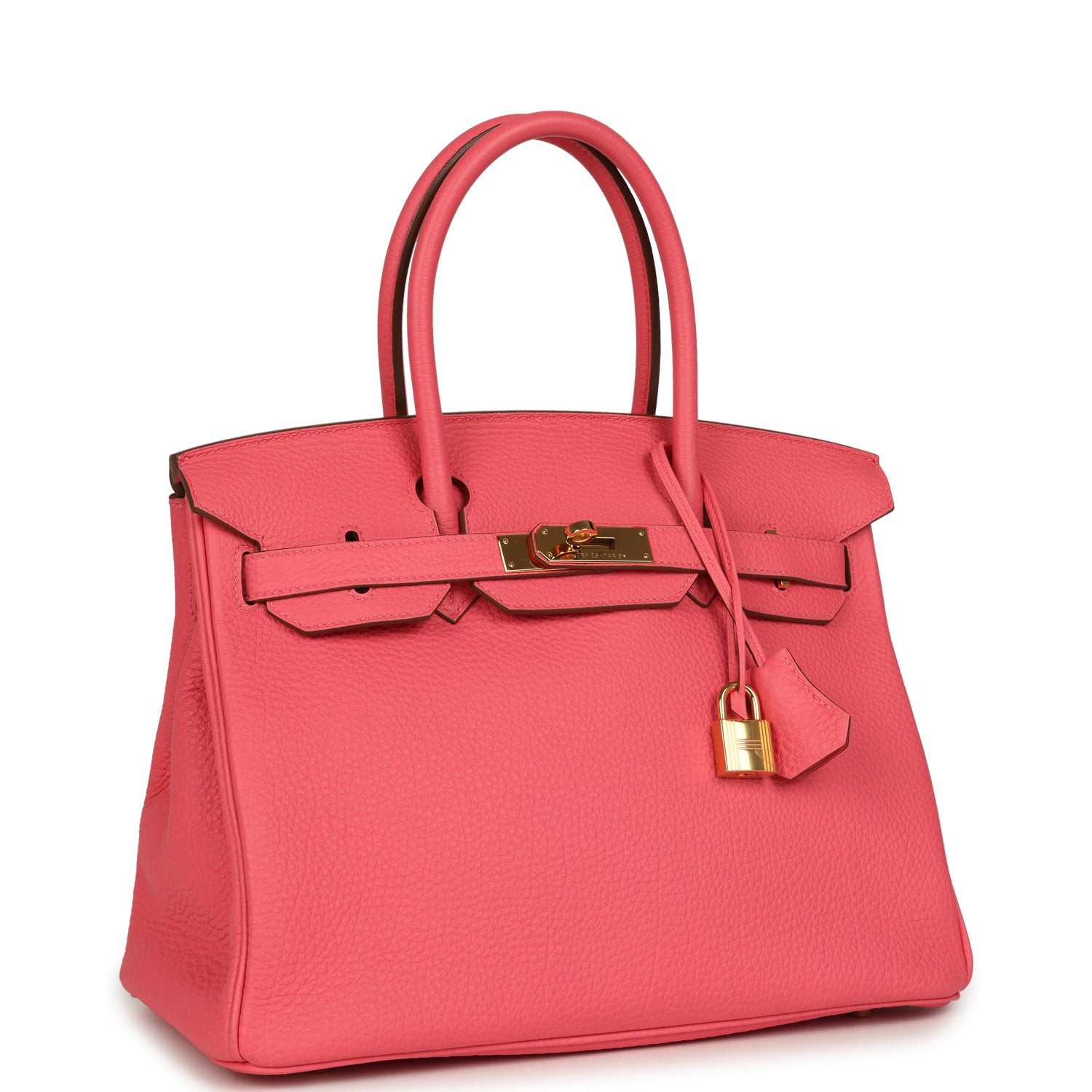 Hermes Birkin 30 Rose Lipstick Togo Gold Hardware