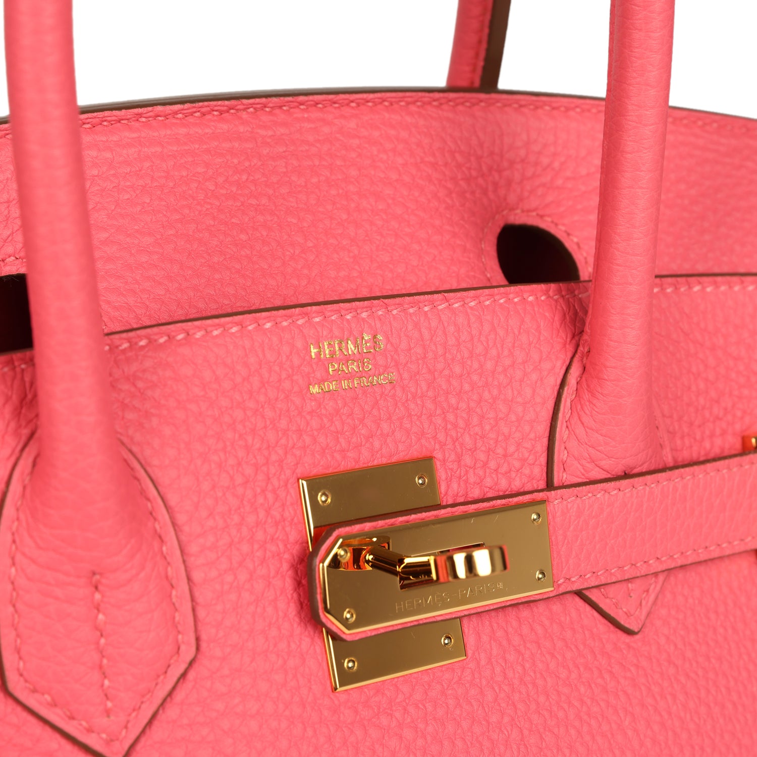 Hermes Birkin 30 Rose Lipstick Togo Gold Hardware