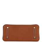 Hermes Shoulder Birkin Light 29 Fauve Barenia Faubourg Gold Hardware
