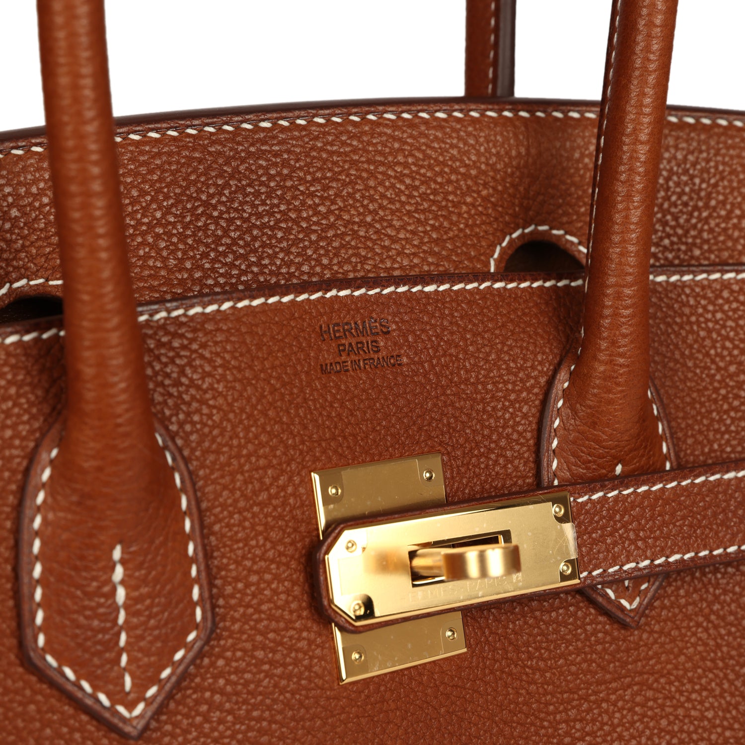 Hermes Shoulder Birkin Light 29 Fauve Barenia Faubourg Gold Hardware