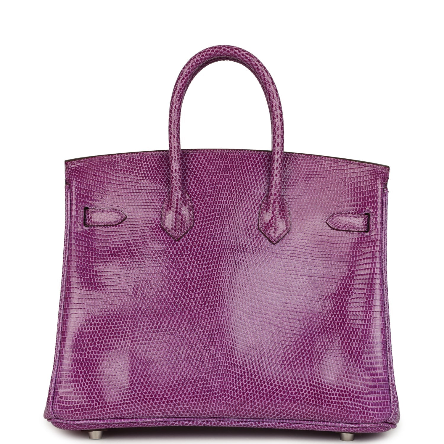 Hermes Birkin 25 Violet Varanus Niloticus Lizard Palladium Hardware