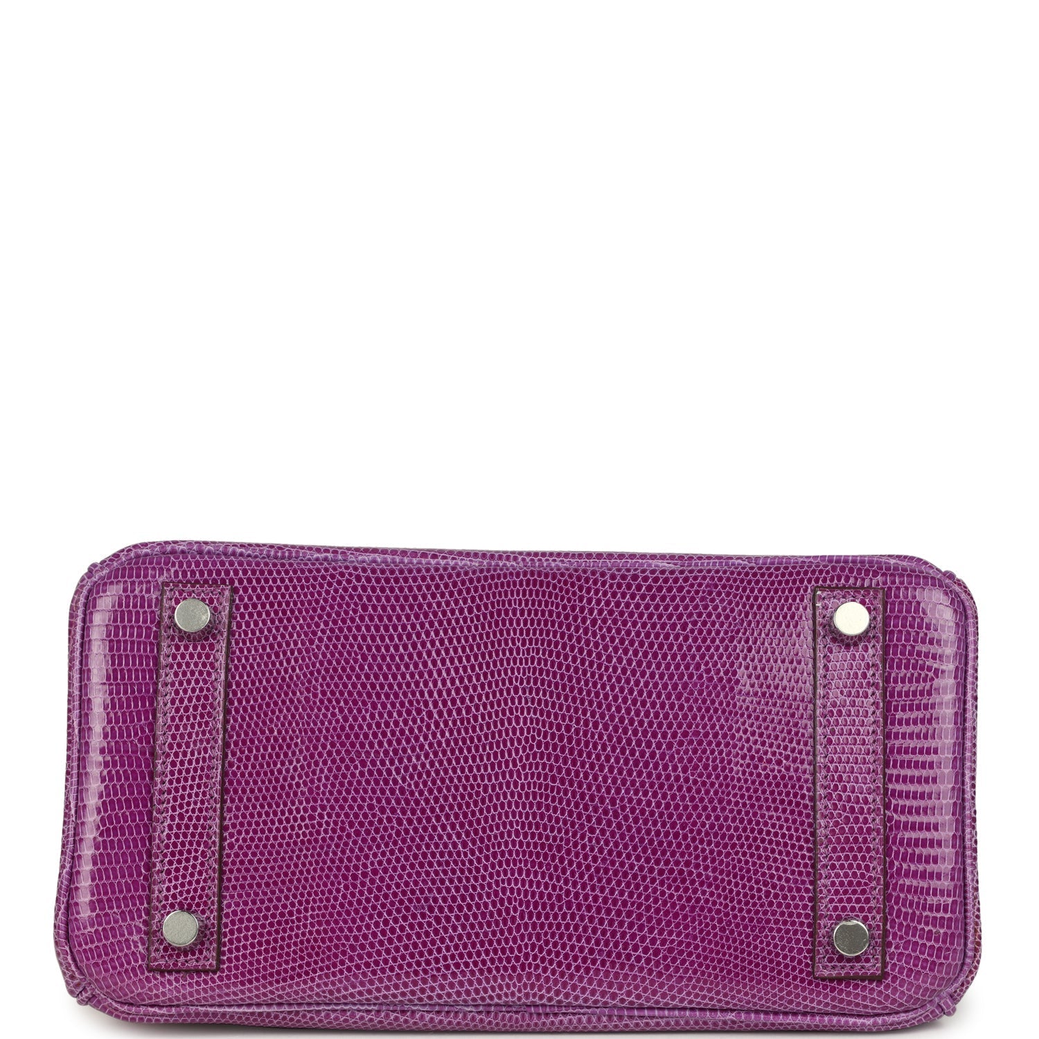 Hermes Birkin 25 Violet Varanus Niloticus Lizard Palladium Hardware