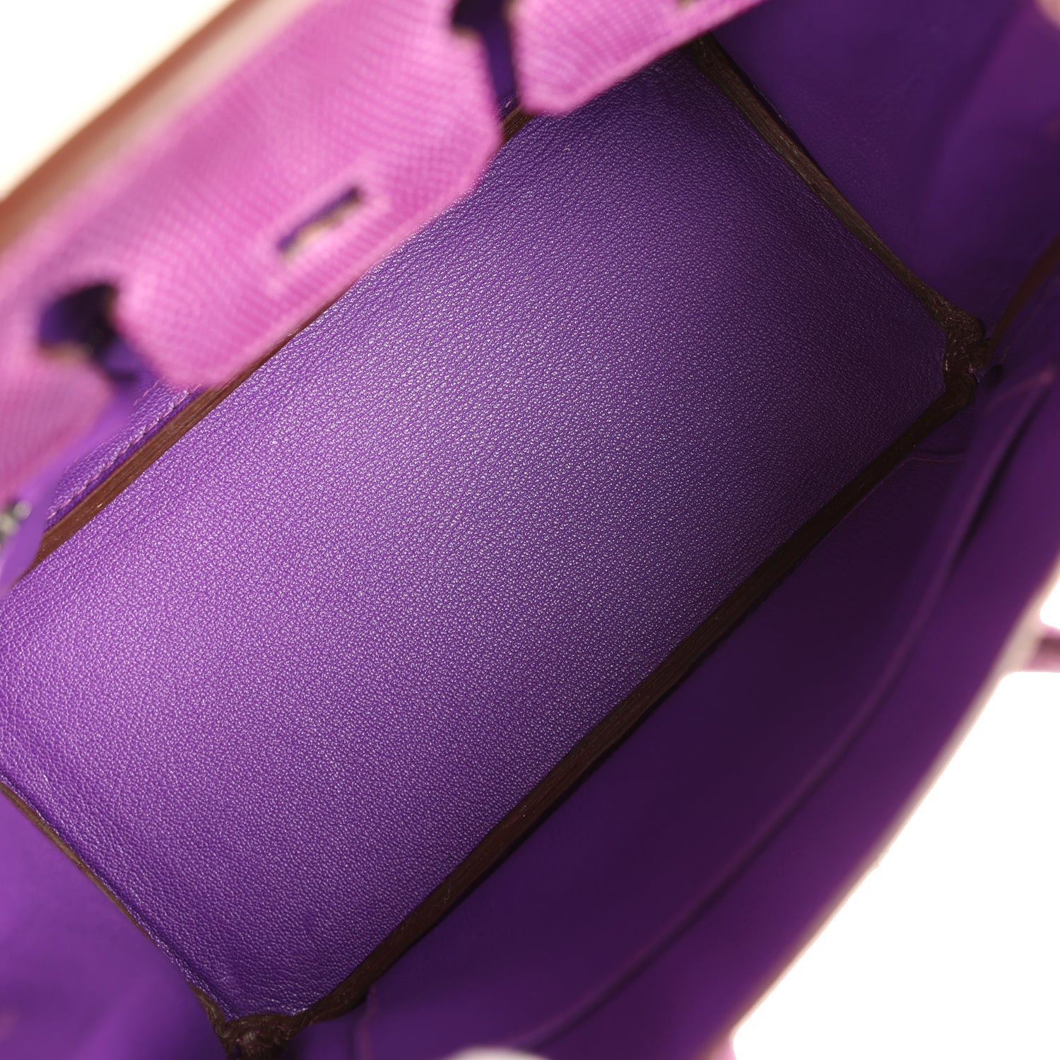 Hermes Birkin 25 Violet Varanus Niloticus Lizard Palladium Hardware