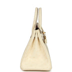 Hermes Birkin 25 Nata Ostrich Gold Hardware