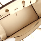 Hermes Birkin 25 Nata Ostrich Gold Hardware