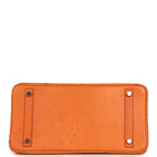 Hermes Birkin 30 Tangerine Ostrich Palladium Hardware