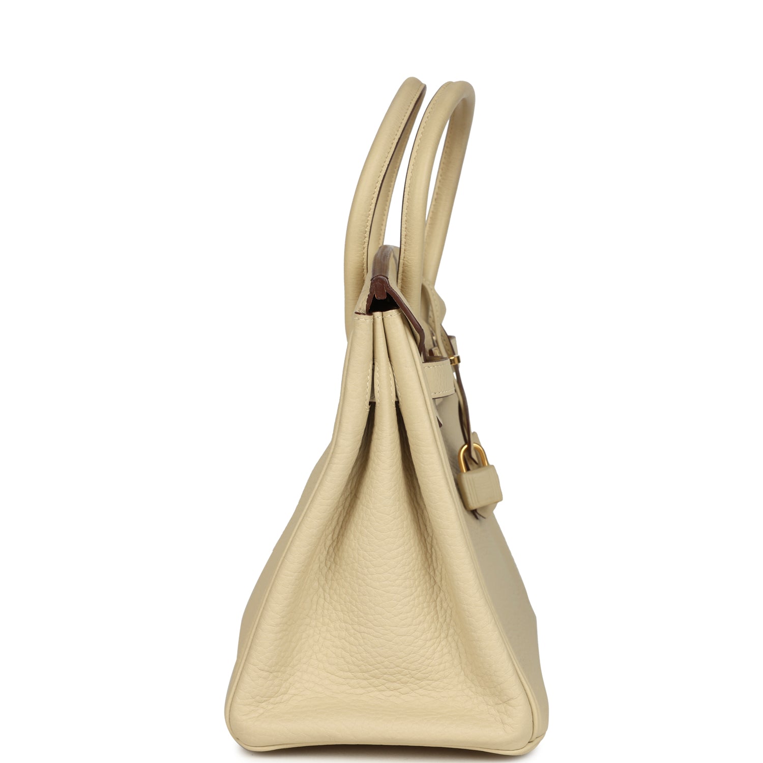 Hermes Birkin 30 Parchemin Clemence Gold Hardware