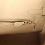 Hermes Birkin 30 Parchemin Clemence Gold Hardware
