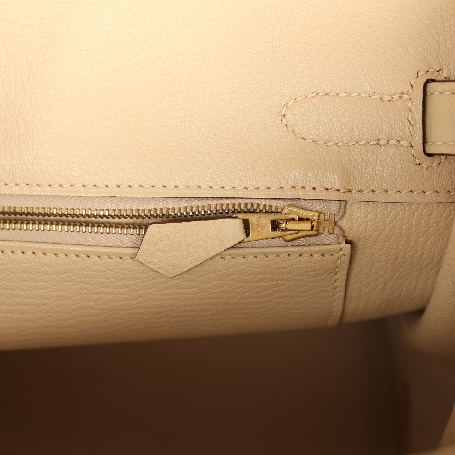 Hermes Birkin 30 Parchemin Clemence Gold Hardware