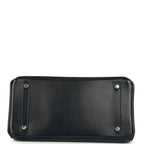 Hermes Birkin 30 Bleu Marine Box Palladium Hardware