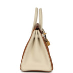 Hermes Special Order (HSS) Birkin 25 Gold and Craie Togo Gold Hardware