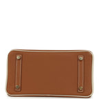 Hermes Special Order (HSS) Birkin 25 Gold and Craie Togo Gold Hardware