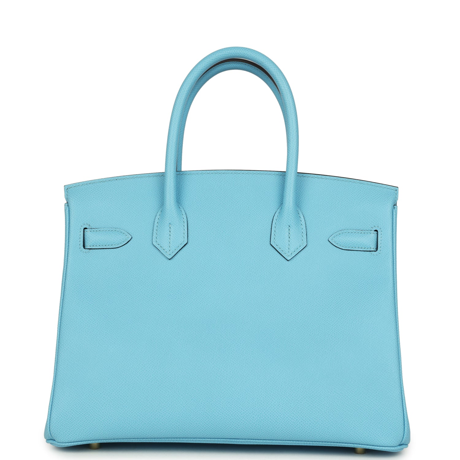 Hermes Birkin 30 Celeste Epsom Gold Hardware
