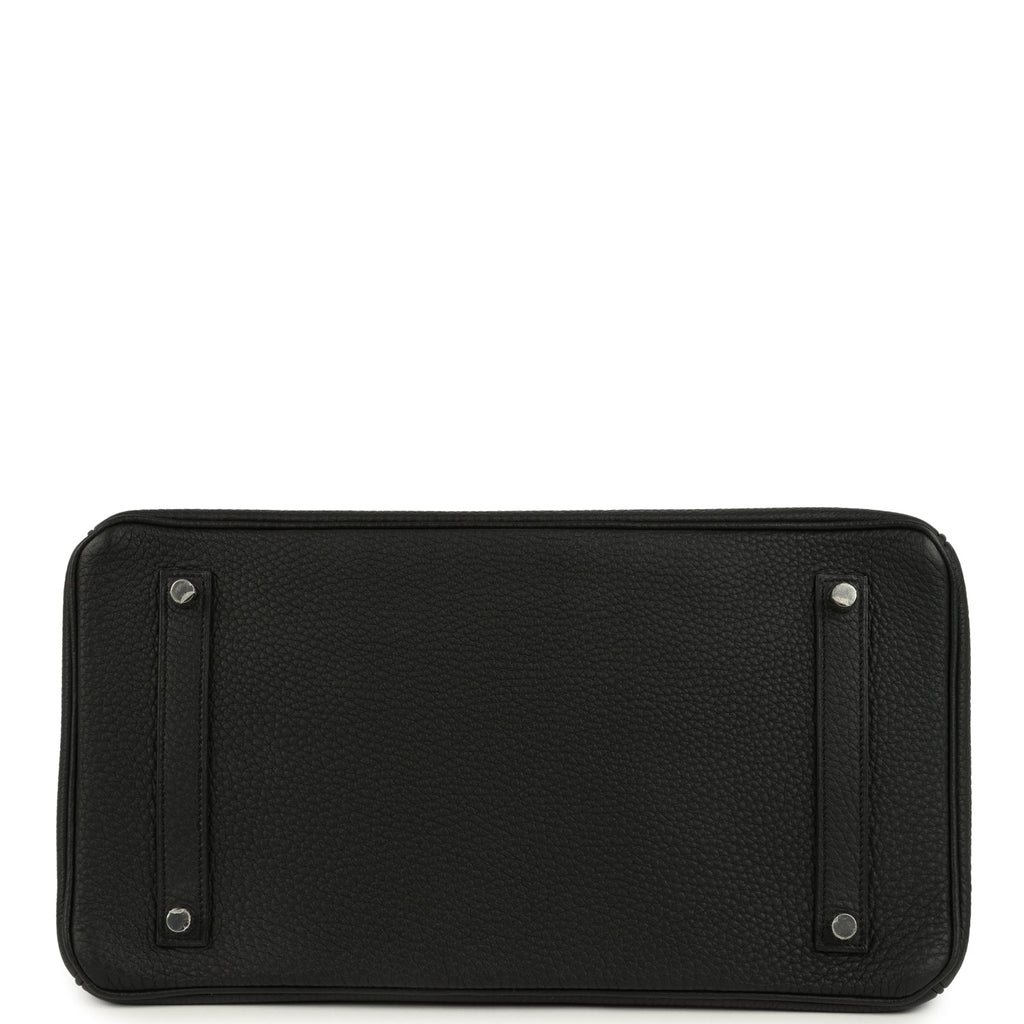 Hermes Birkin 35 Black Verso Togo Palladium Hardware